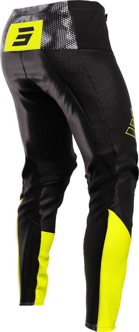 Shot Contact Patrol Motocross bukser sort/gul 40 Figur 3