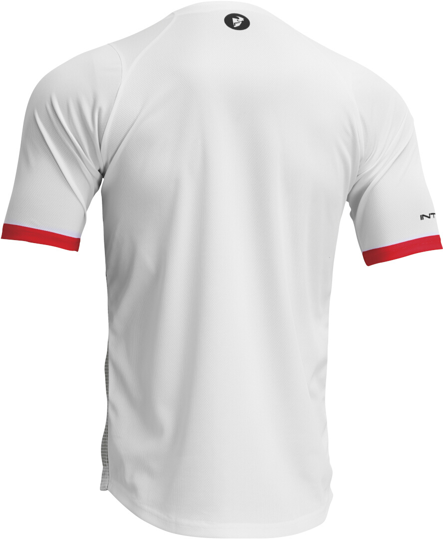 Thor Intense Assist Decoy Bicycle Jersey white/red M Figure 2