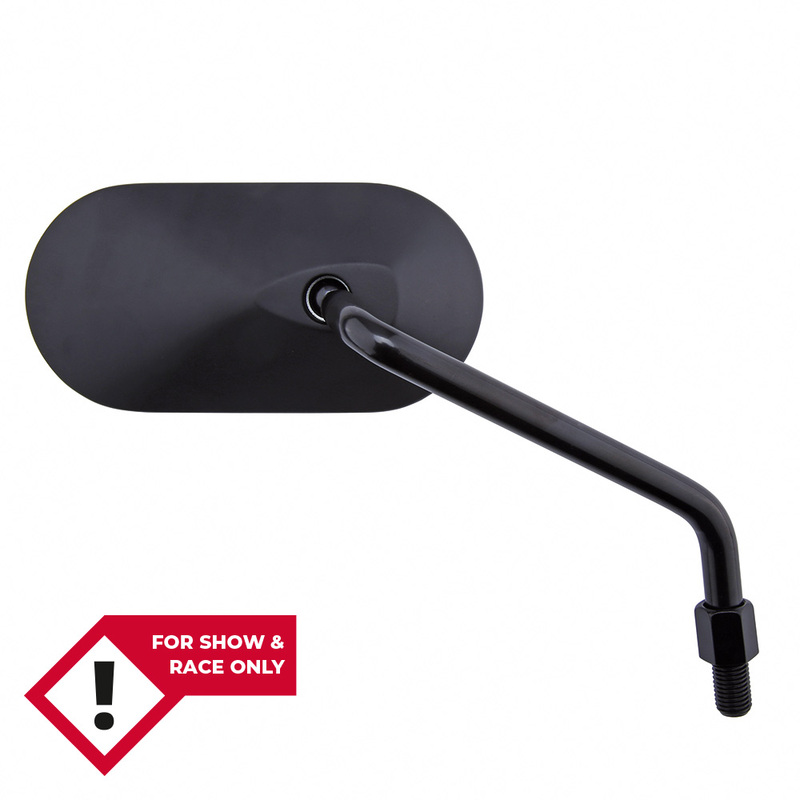 HIGHSIDER smart Styre Spegel Agila Svart Oval, Höger, Ej E-godkänd (1st) Figur 1