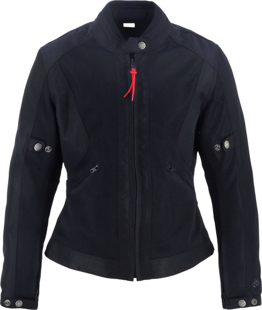 Helstons Stoner Evo Air Mesh Jaqueta têxtil de motocicleta feminina preto M Figura 1