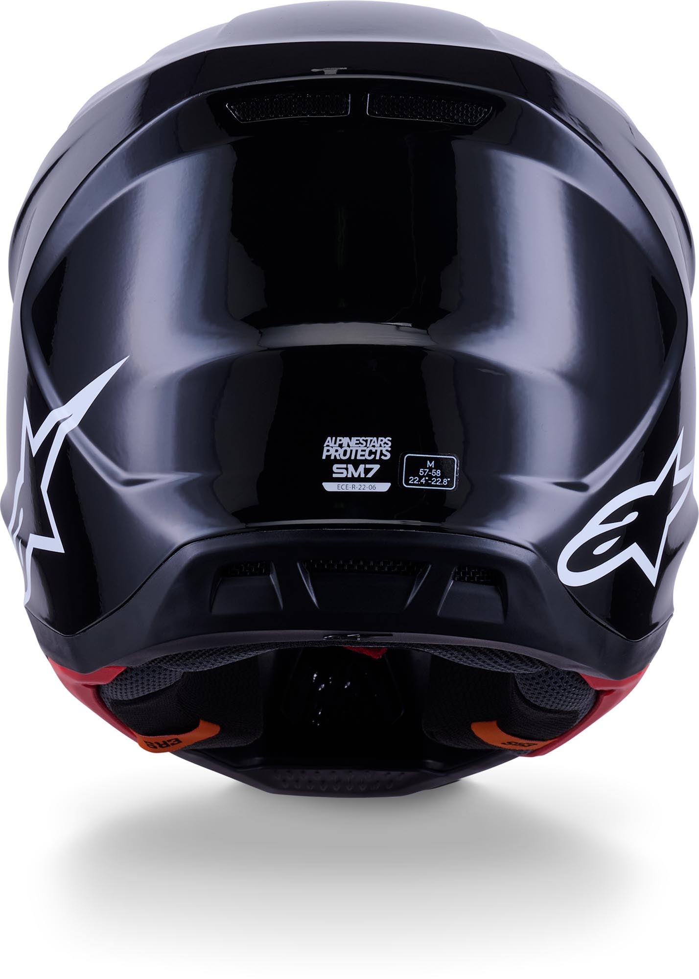Alpinestars S-M7 Kask motocrossowy schwarz S (55/56) Rysunek 4