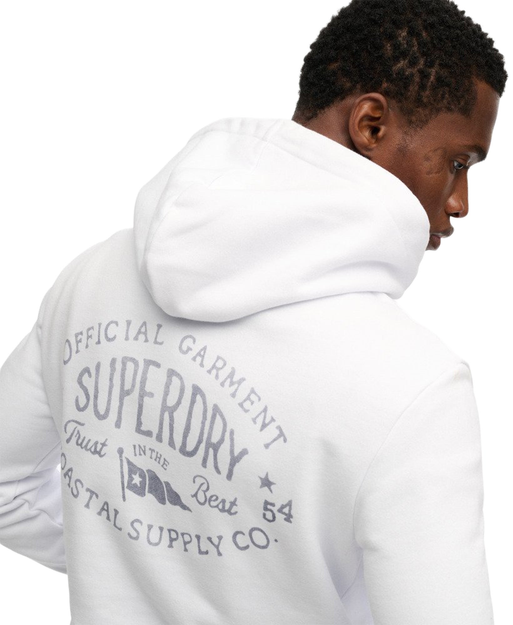 Superdry & Co Lo-Fi Dockside Sweat à capuche brodé S Figure 5