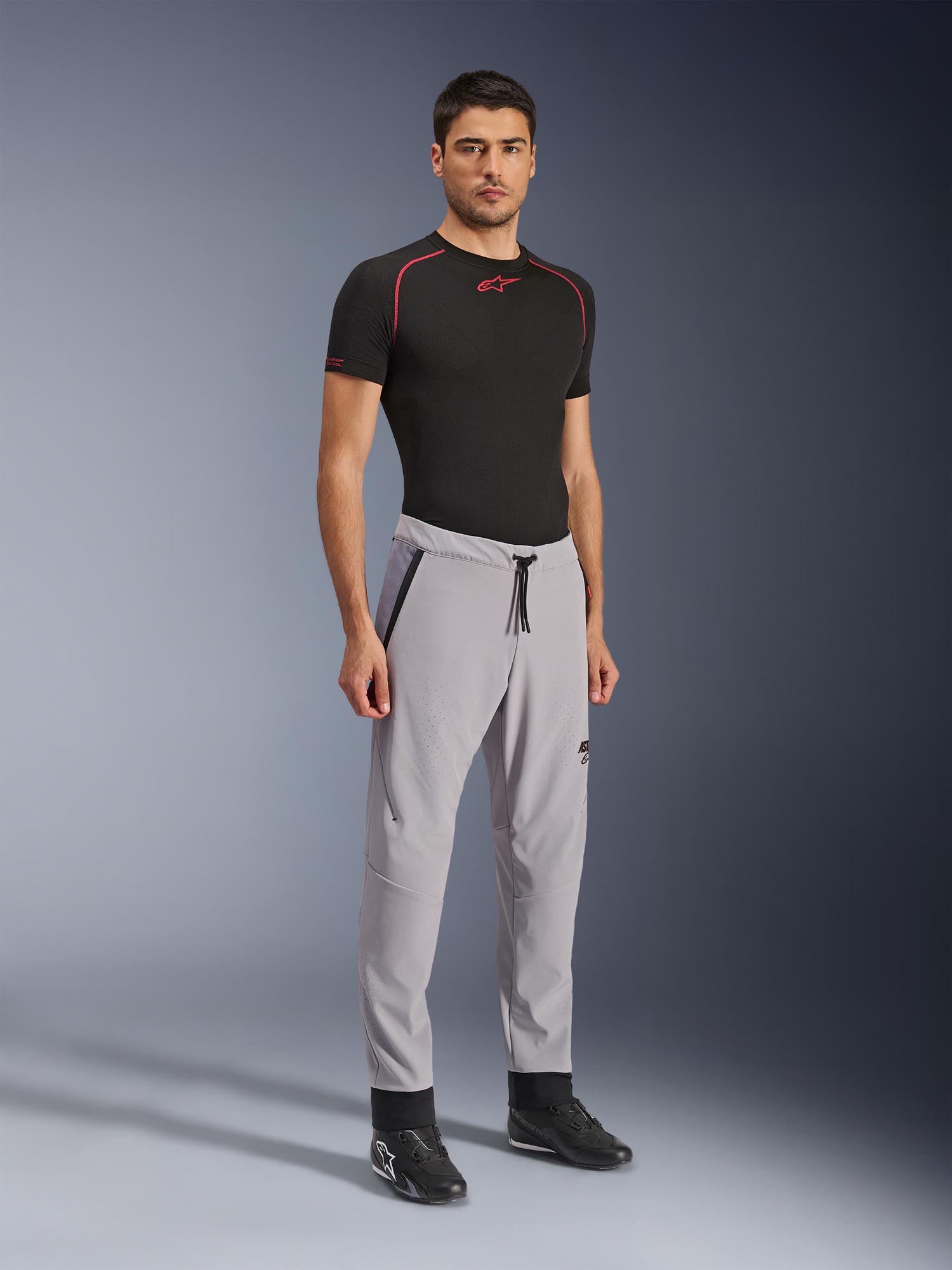 Alpinestars Aeroshell Airflow Motorcycle Textile Pants grey L Figure 6