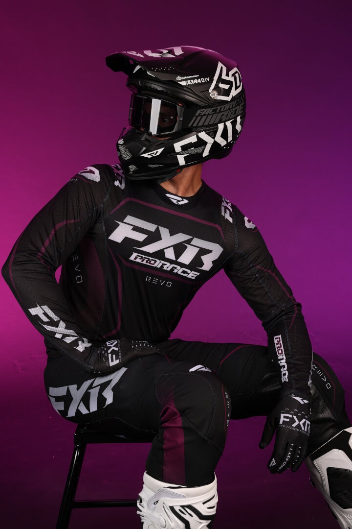 FXR Revo 2025 Motorcross Broek zwart/wit 32 Figuur 3