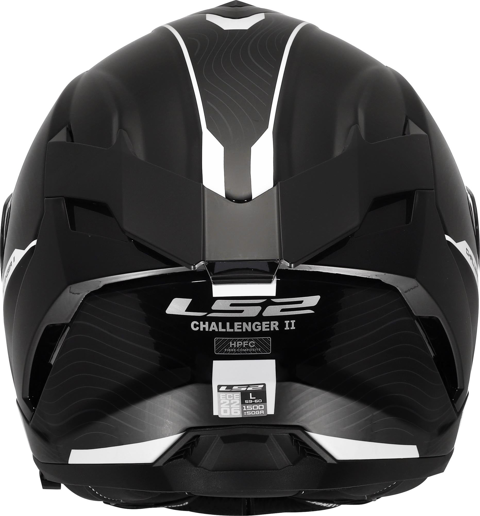 LS2 FF817 Challenger II Essential Cască alb/negru M (57/58) Figura 5