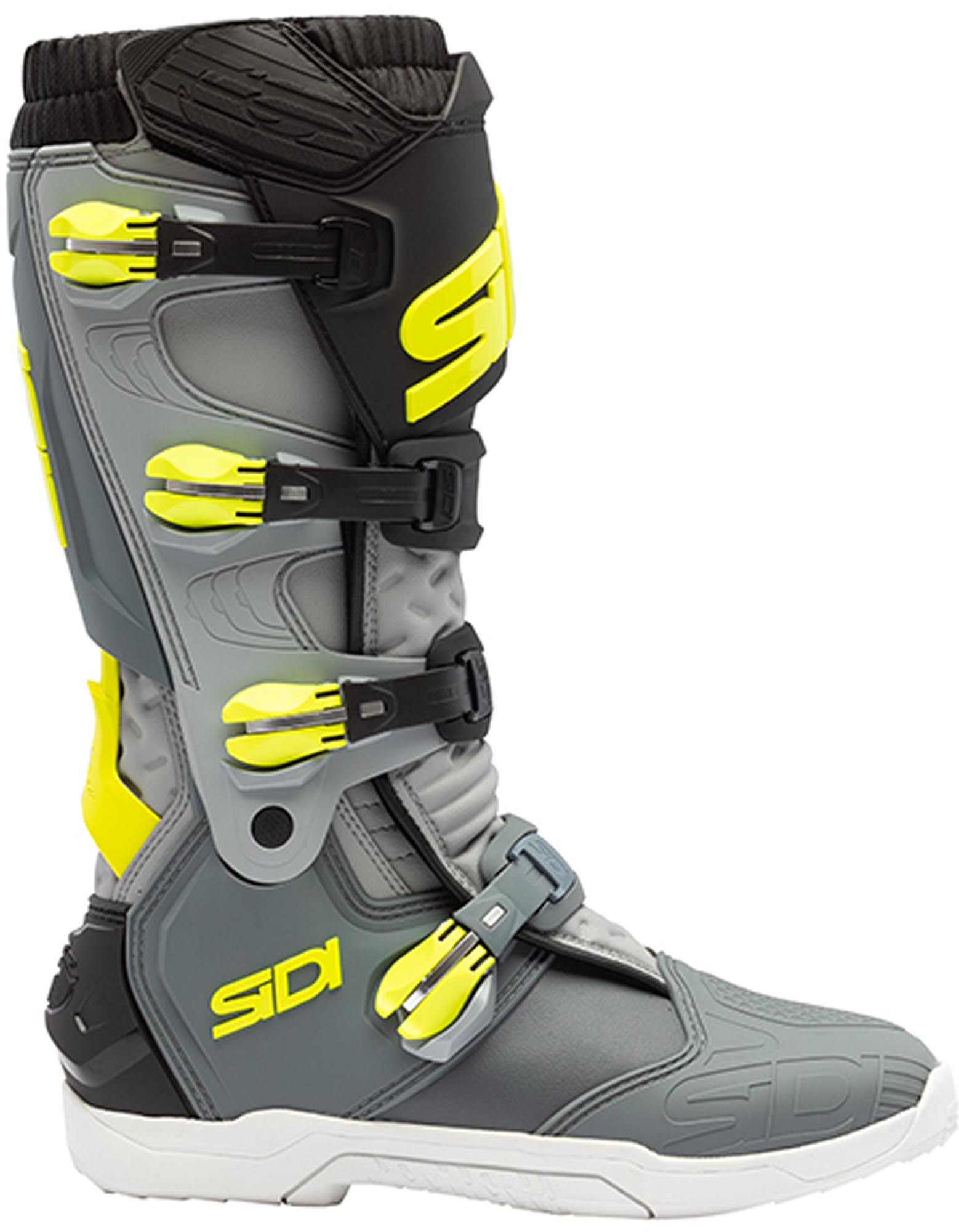 Sidi XPower SC Bottes de motocross gris/jaune 39 Figure 5