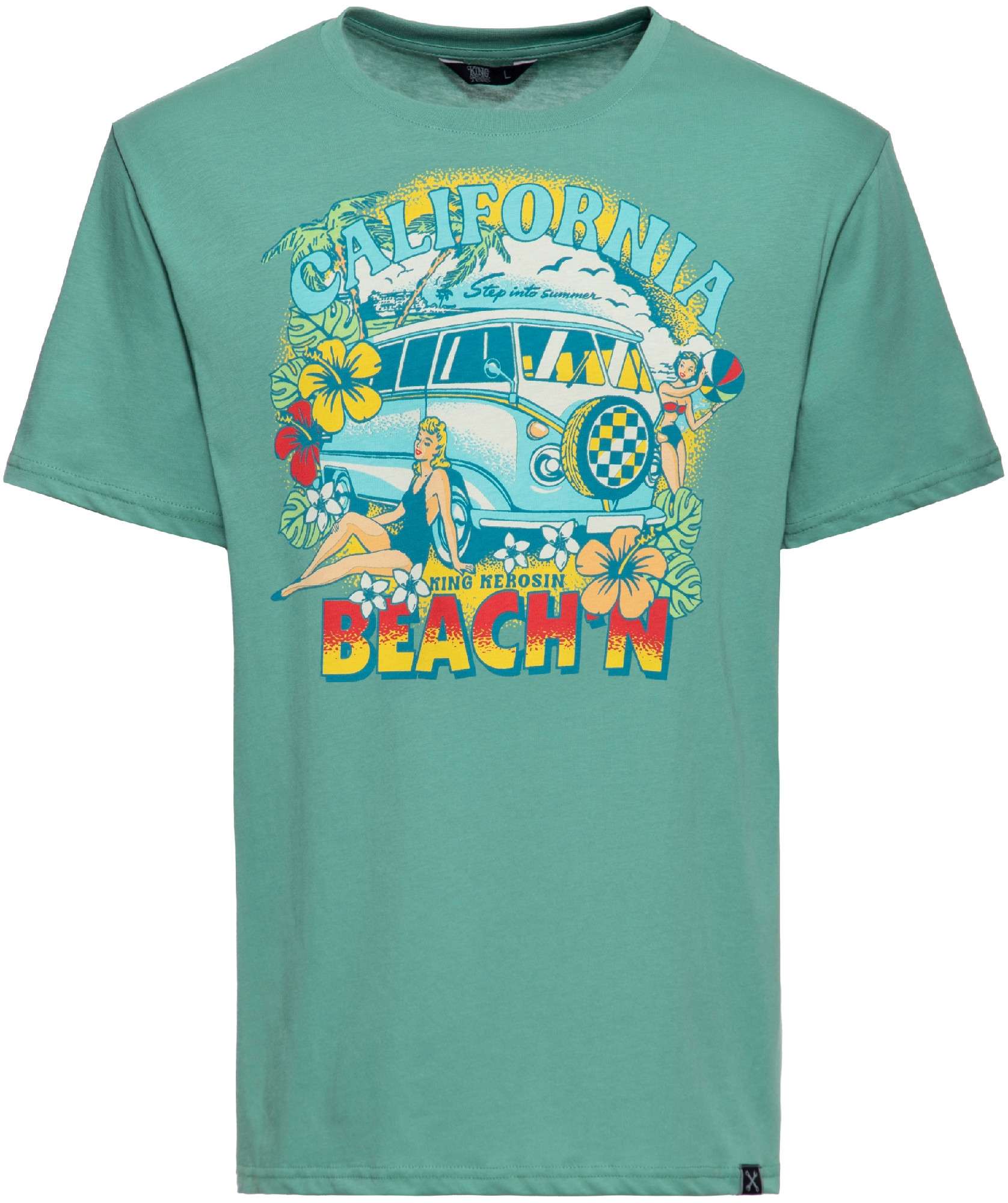 King Kerosin California Beach'n Camiseta XXL Figura 1