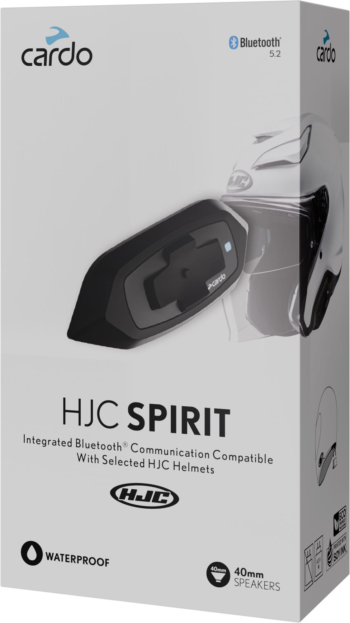 Cardo HJC Spirit Communication System Single Pack Figure 1