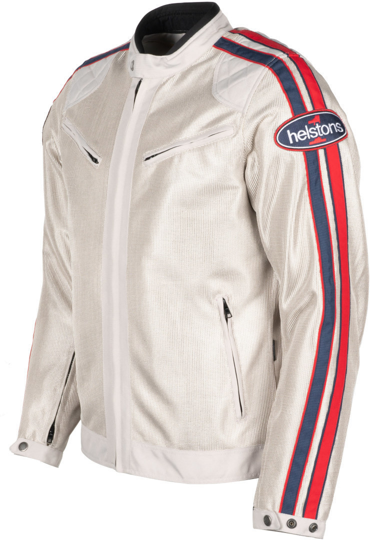 Helstons Pace Air Motorcycle Textile Jacket Silver 4XL Figure 8