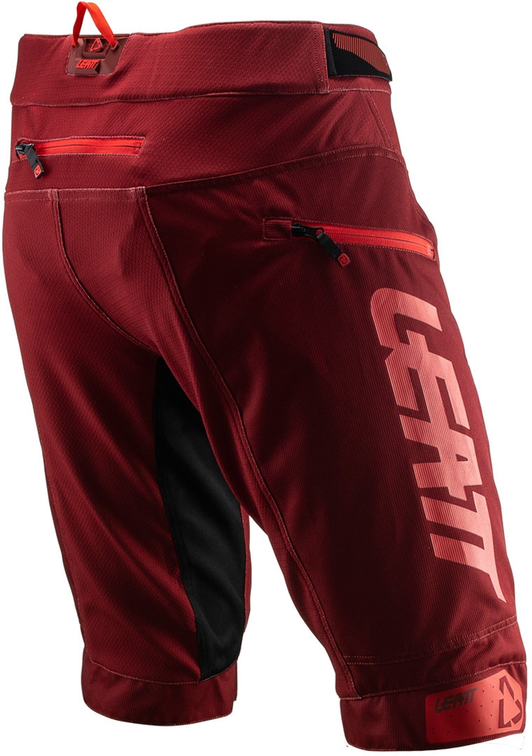 Leatt DBX 4.0 Scurtmetraje roșu XS Figura 3