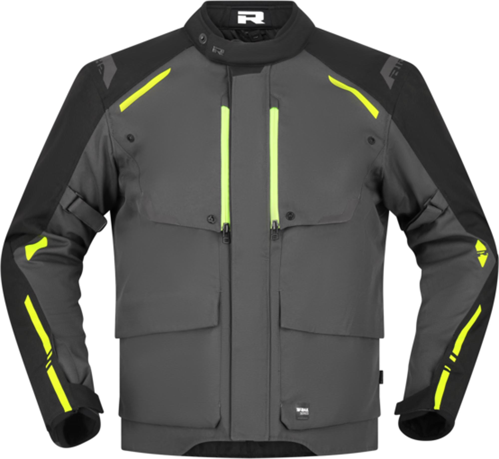 Richa Taurus Veste textile moto imperméable noir/jaune L Figure 3