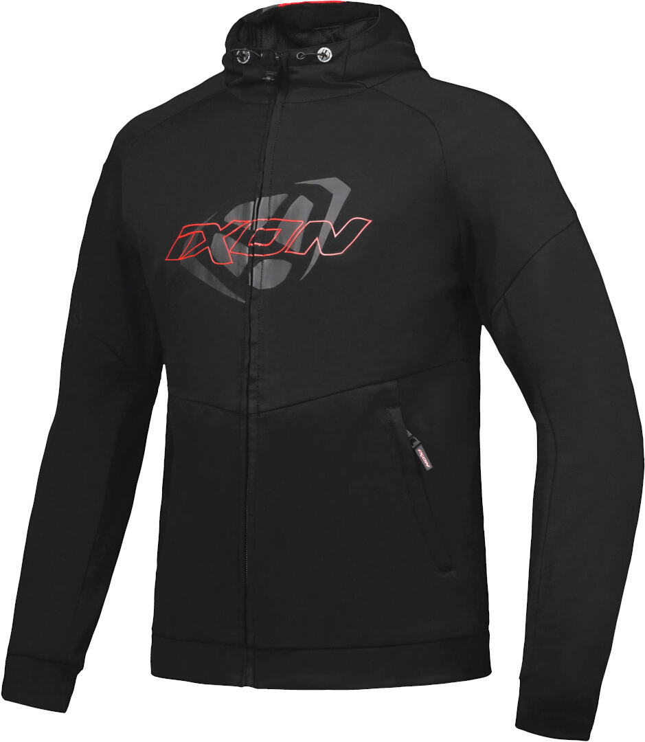 Ixon Touchdown Motorcycle Textile Jacket black/red 5XL Figure 1