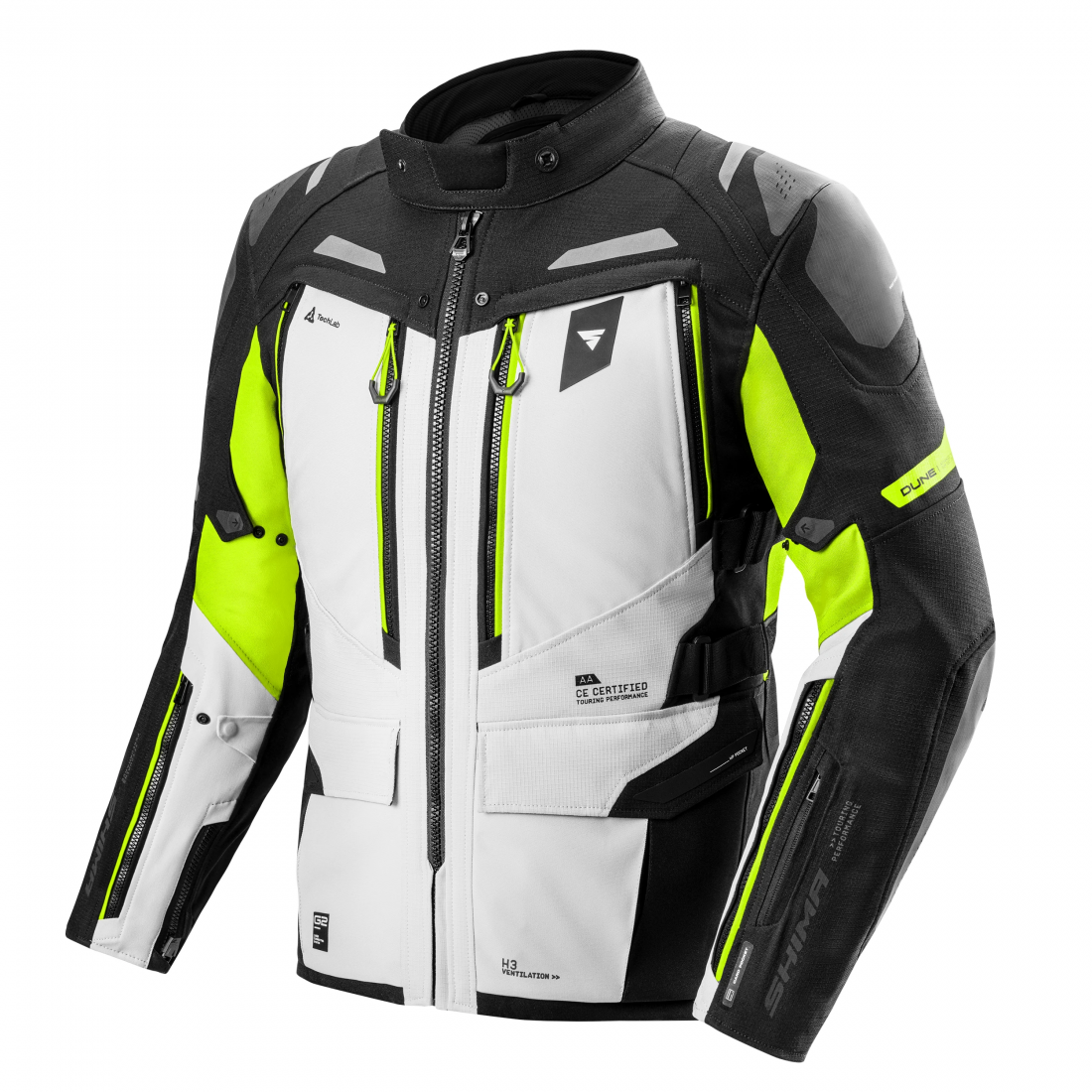 black/white/yellow