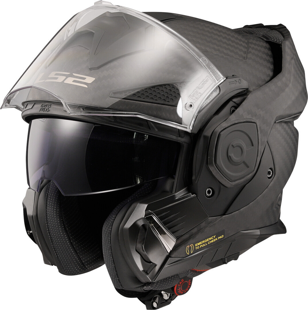 LS2 FF901 Advant X Carbon Casco Carbon matt S (55/56) Figura 14