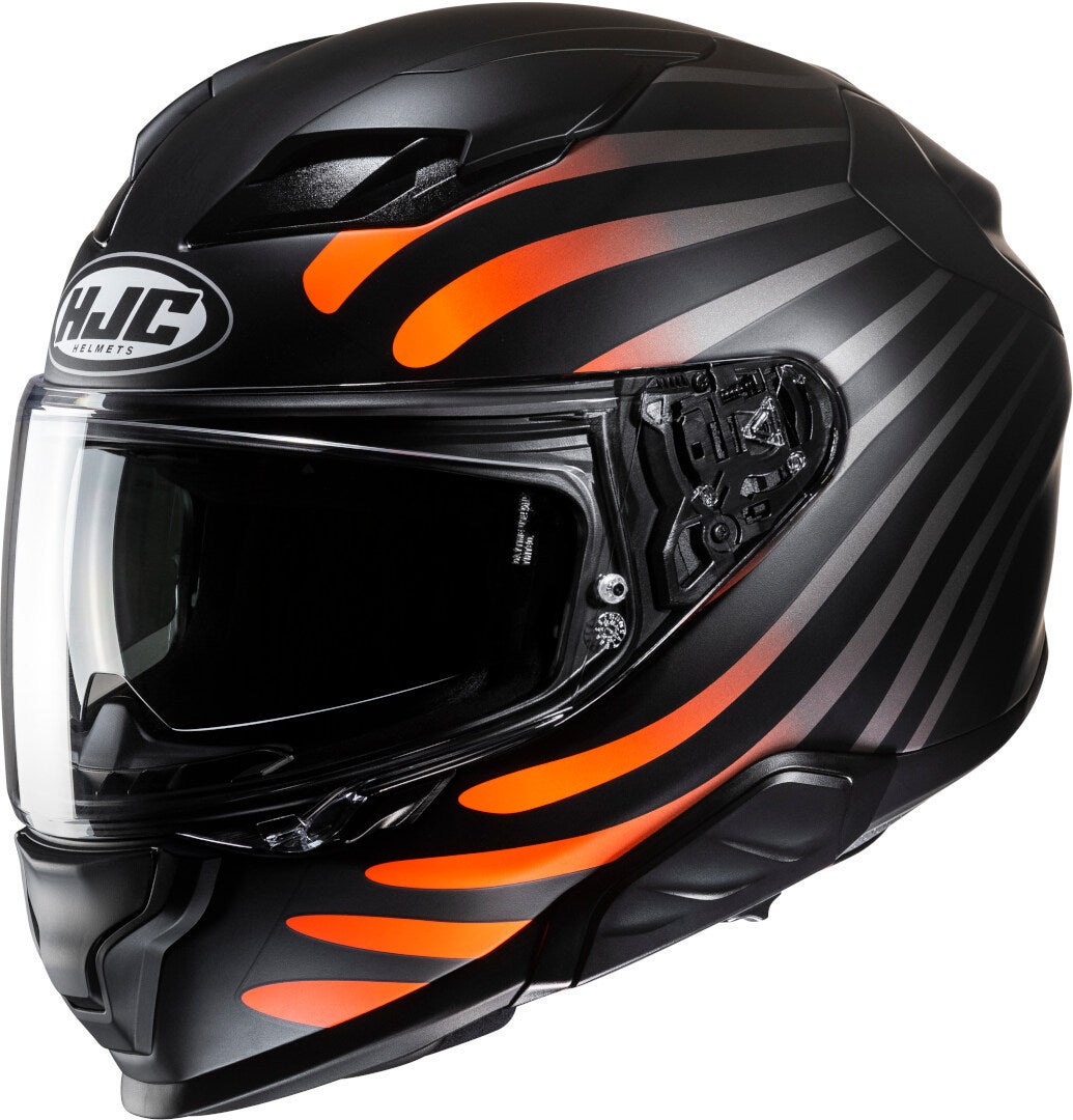 HJC F71 Zen Hjelm sort/orange/sølv M (57/58) Figur 1