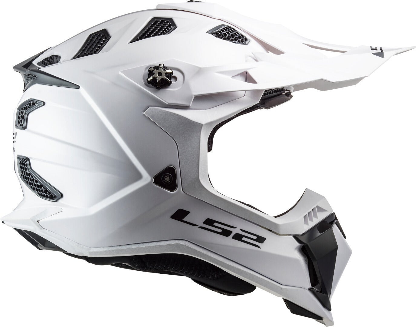 LS2 MX700 Subverter Evo II Solid Motocross Helmet white XXXL (65/66) Figure 6