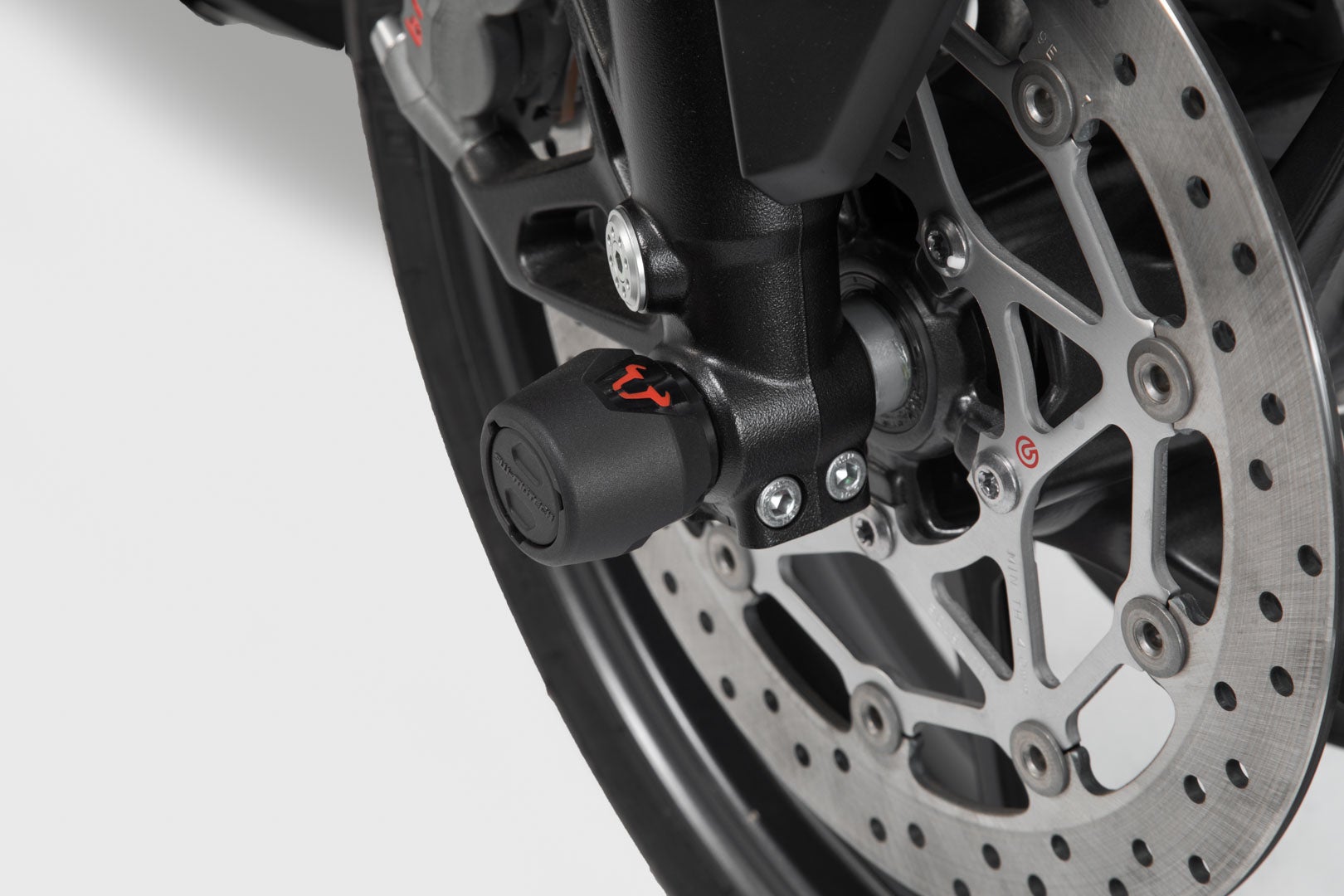 SW-Motech Slider definido para eixo dianteiro - Preto. Yamaha MT-09/Tracer (13-16), XSR900/Abar. Figura 4