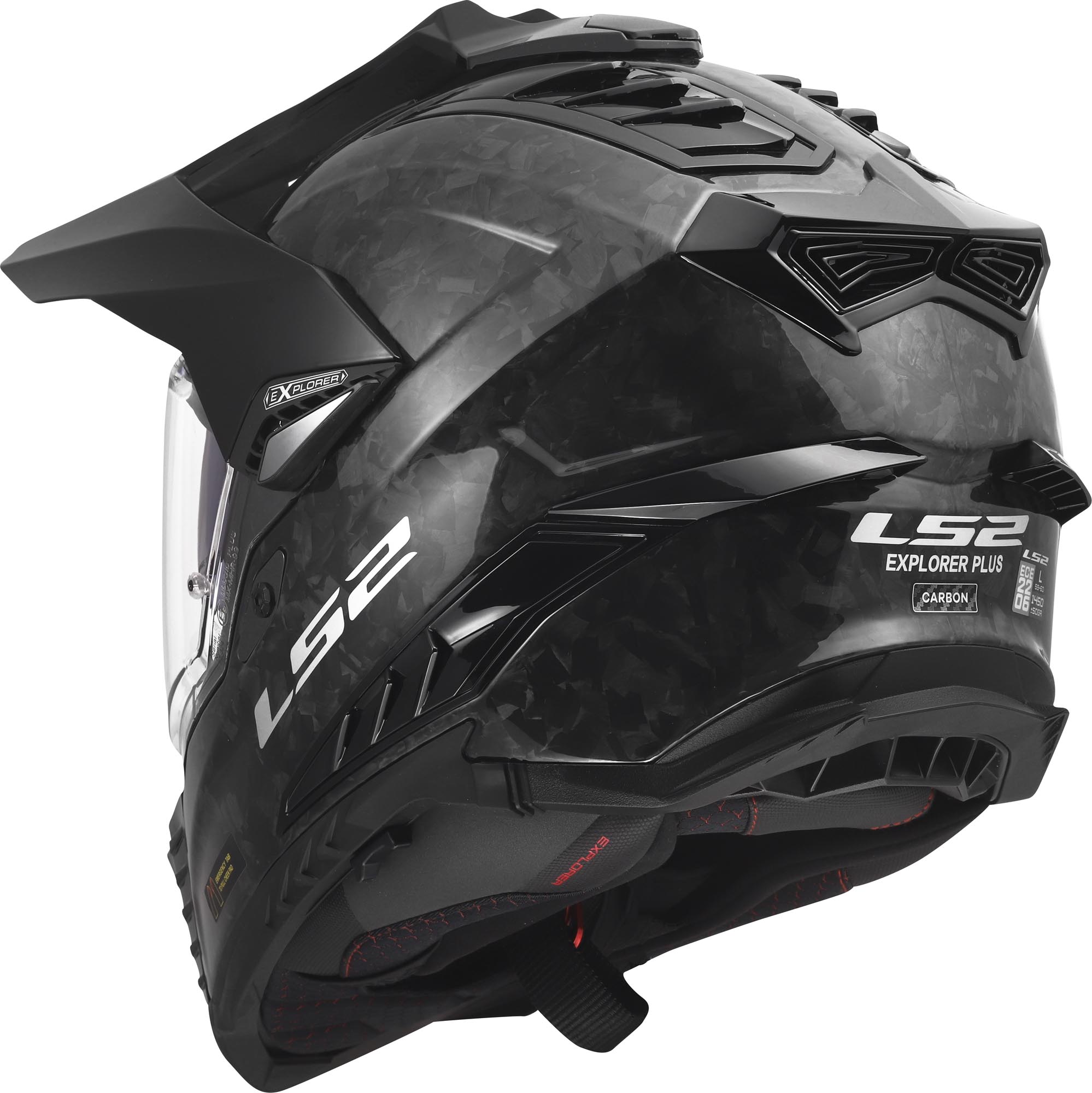 LS2 MX701 Explorer Carbon Forged Casco de Enduro M (57/58) Figura 3