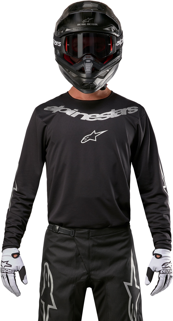 Alpinestars Fluid Graphite Motocross Jersey M Abbildung 5
