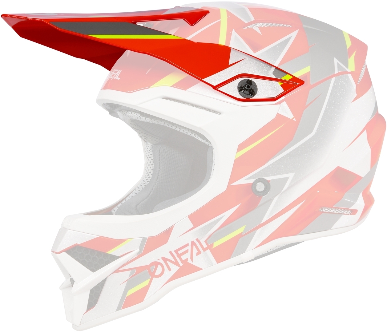 Oneal 3Series Ride Hjälm Peak rött Figur 1