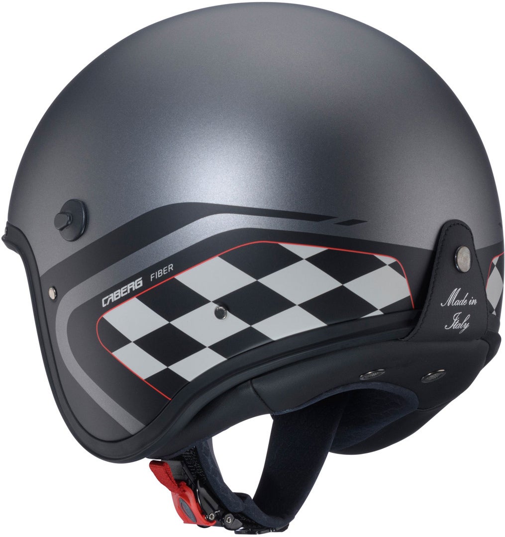 Caberg Freeride X Daytona Jet hjelm sort mat/grå XXL (61) Figur 2