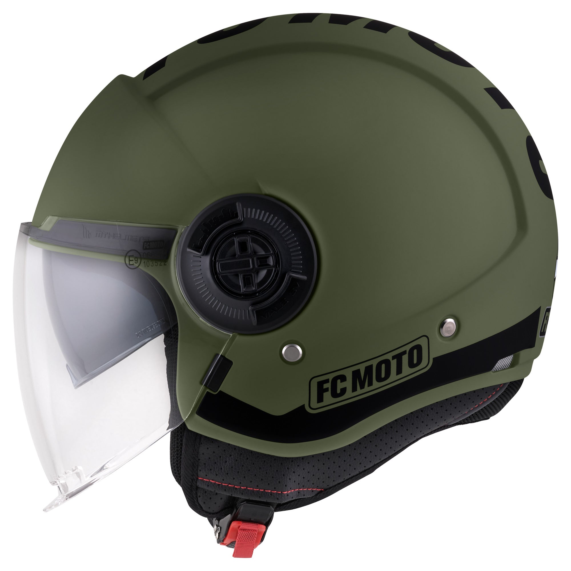 FC-Moto Ralgo Casco Jet Verde/Nero L Figura 3