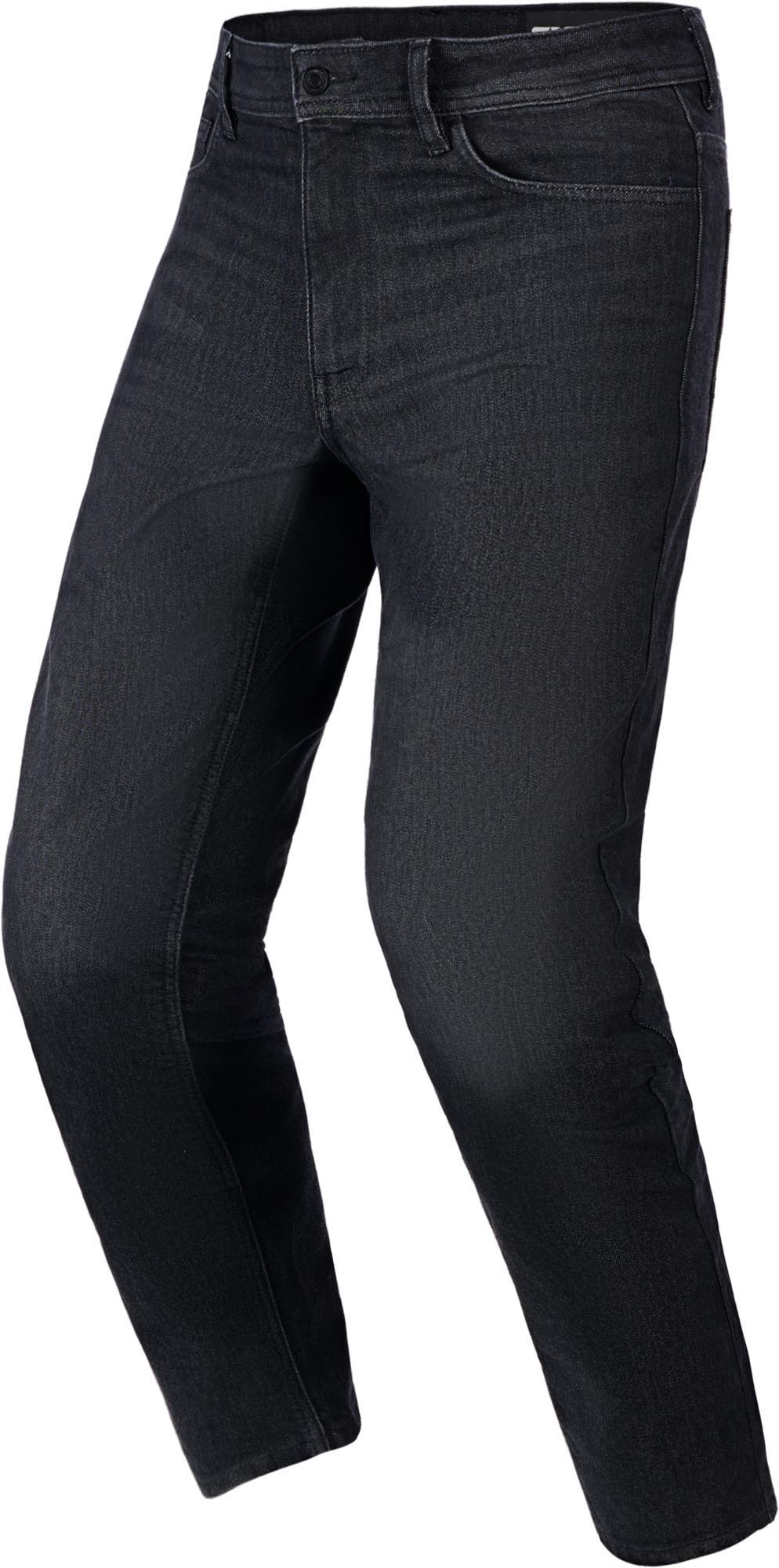 Alpinestars Flex-AST 5 Vaqueros de moto negro deslavado Short 38 Figura 1
