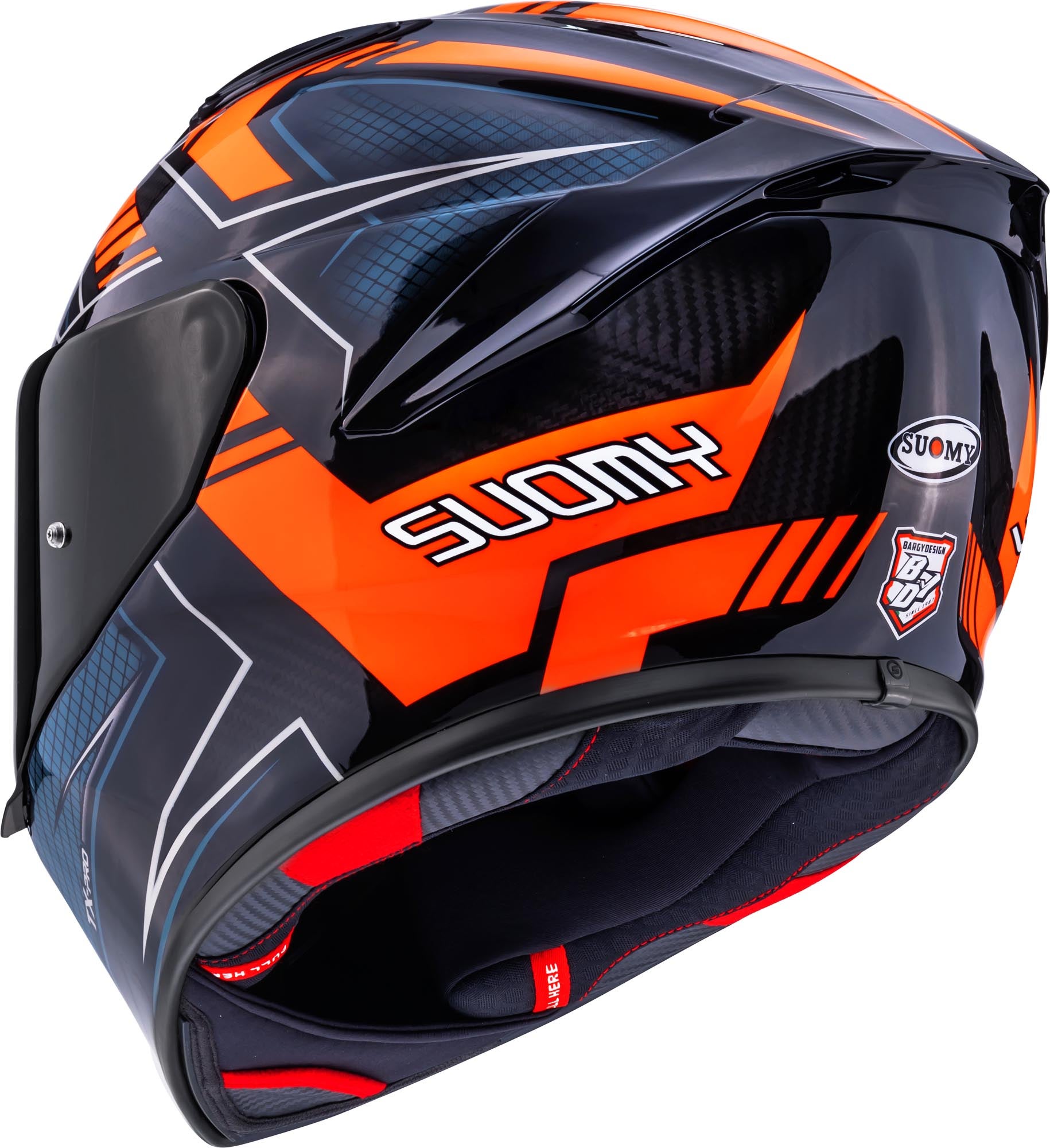 Side view of Suomy TX-Pro Flawless Helmet
