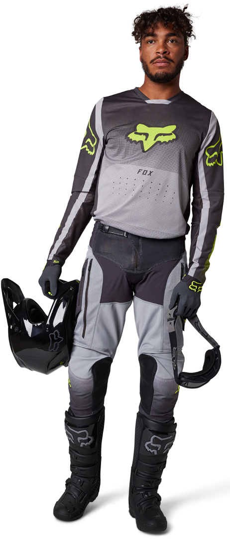 FOX Ranger Air Motocross Jersey dark grey M Figure 6