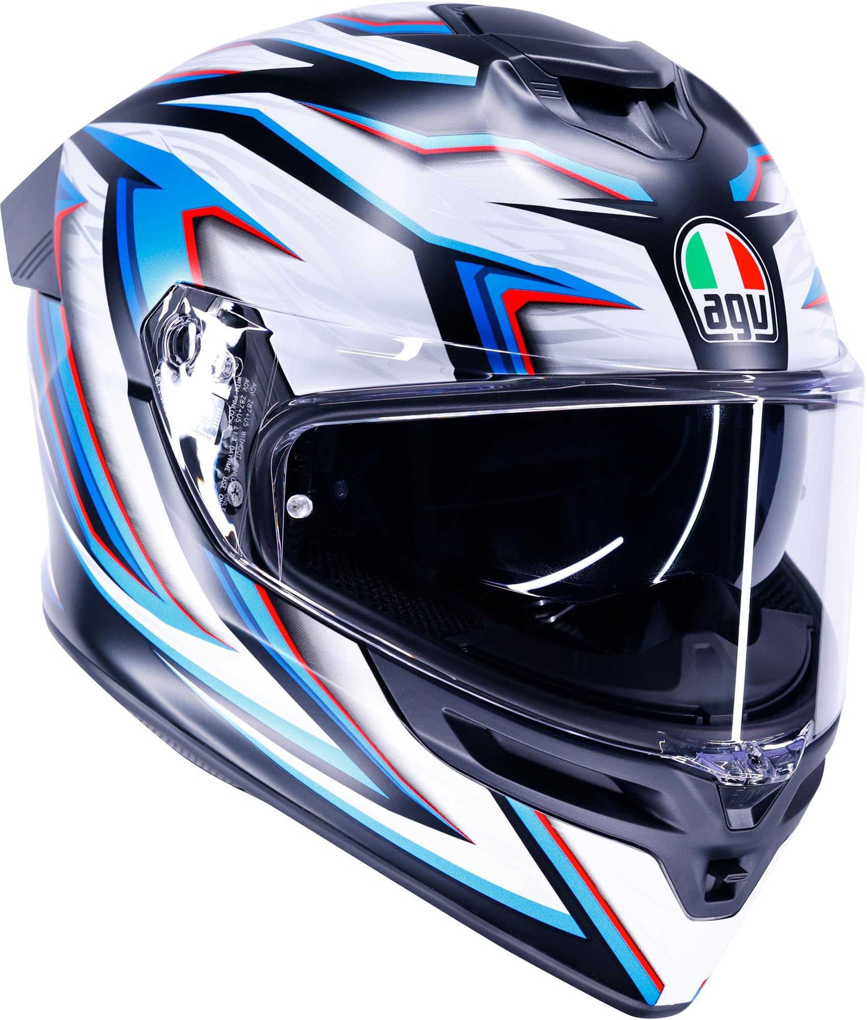 AGV K5 Zenithar Cască Negru/Alb/Albastru M (57/58) Figura 1