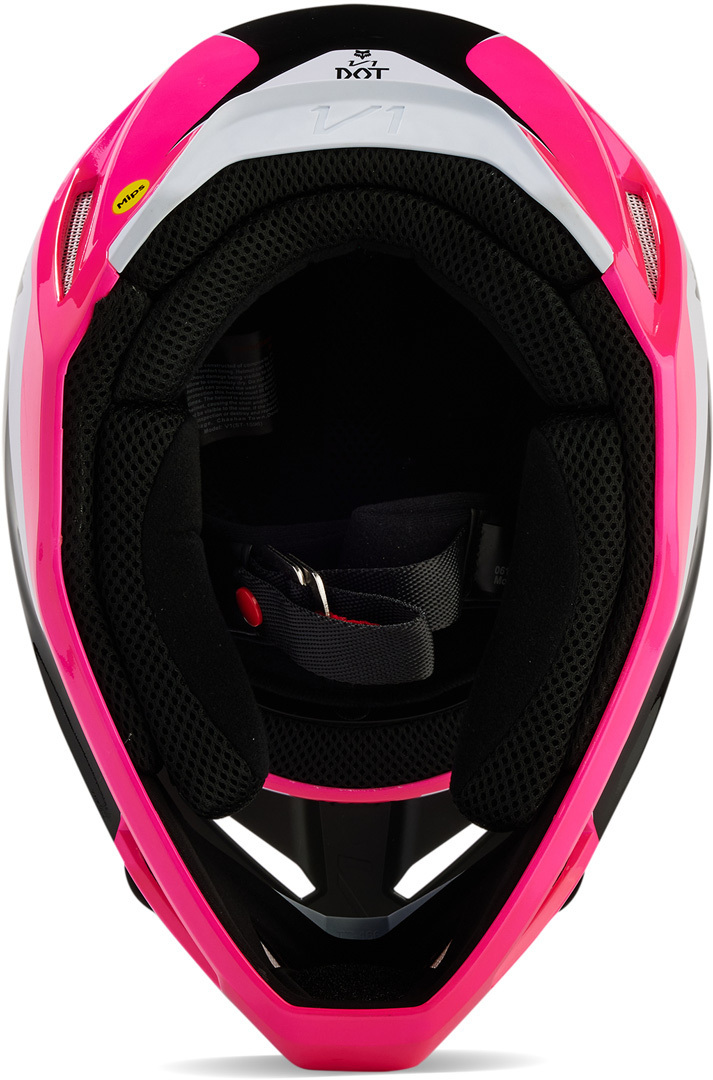 FOX V1 Nitro MIPS Casco Motocross nero/bianco/rosa M (57/58) Figura 4