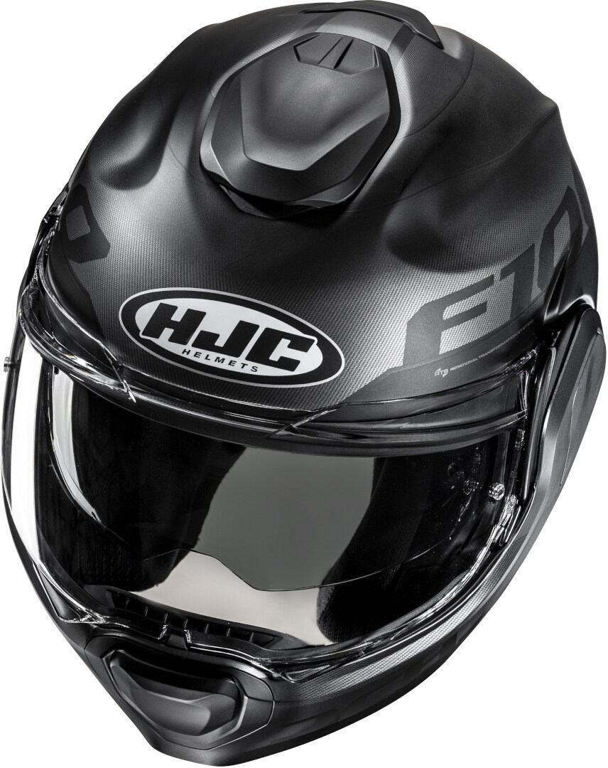 HJC F100 Hetal Cască Negru/gri M (57/58) Figura 3