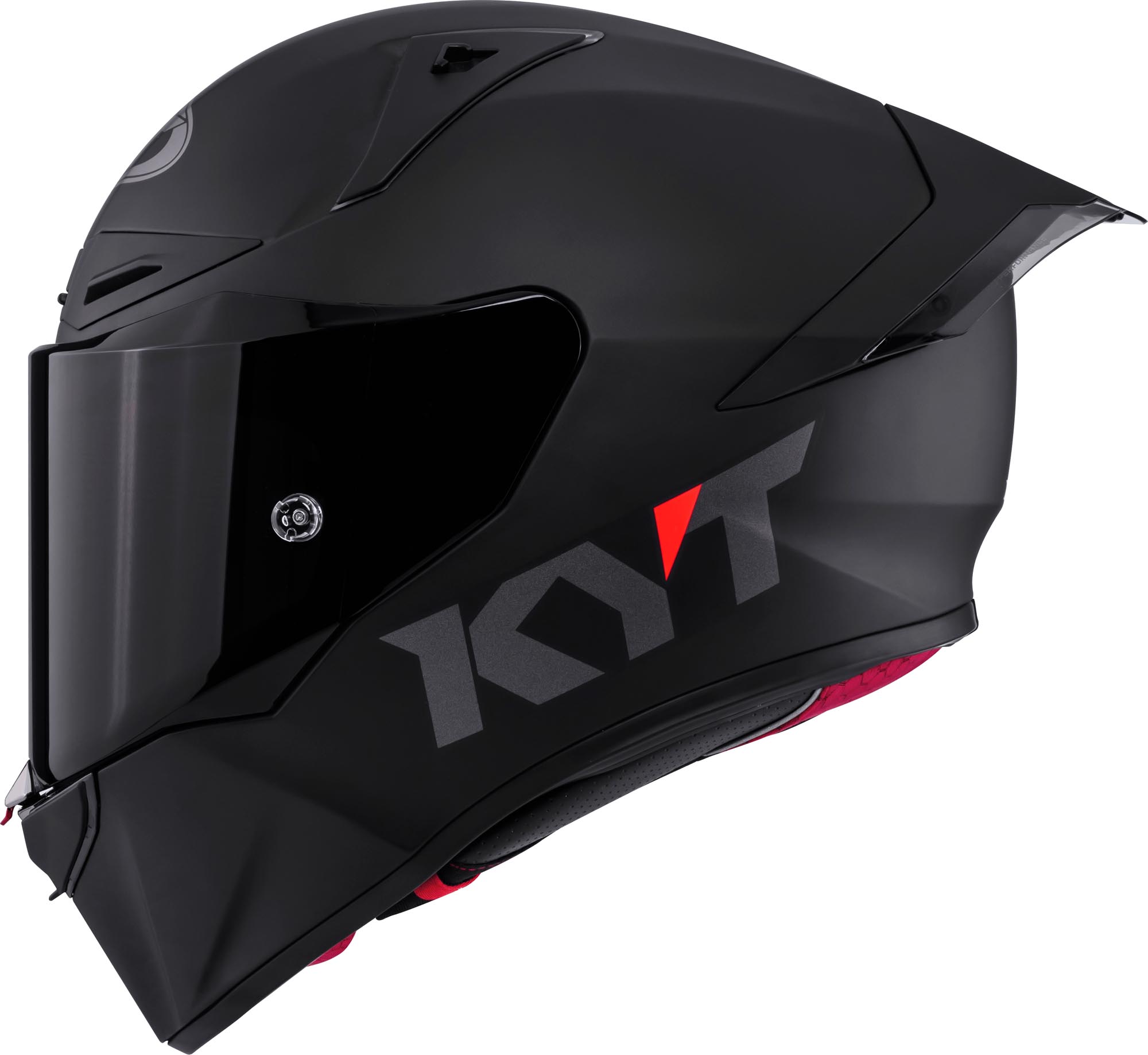 KYT R1R Plain Helm schwarz matt M (57/58) Abbildung 2