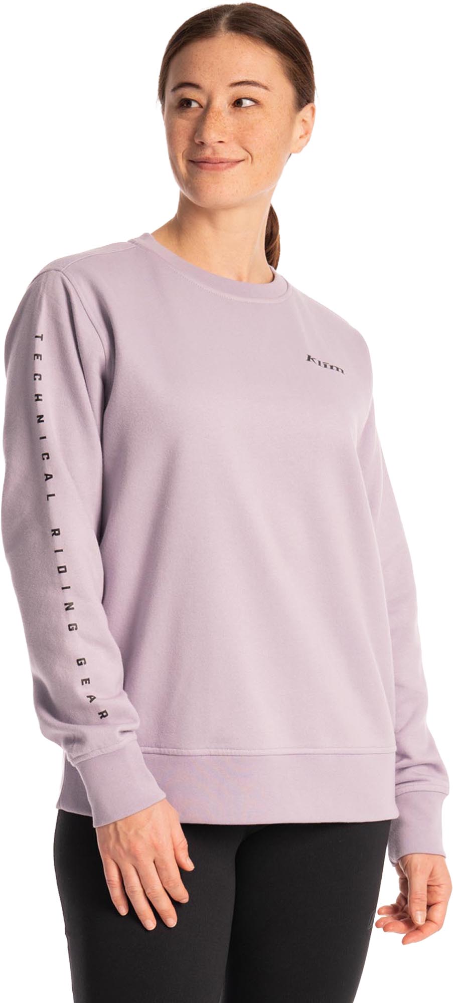 Klim Morgan Ridge Crew Pull pour dames violet L Figure 1