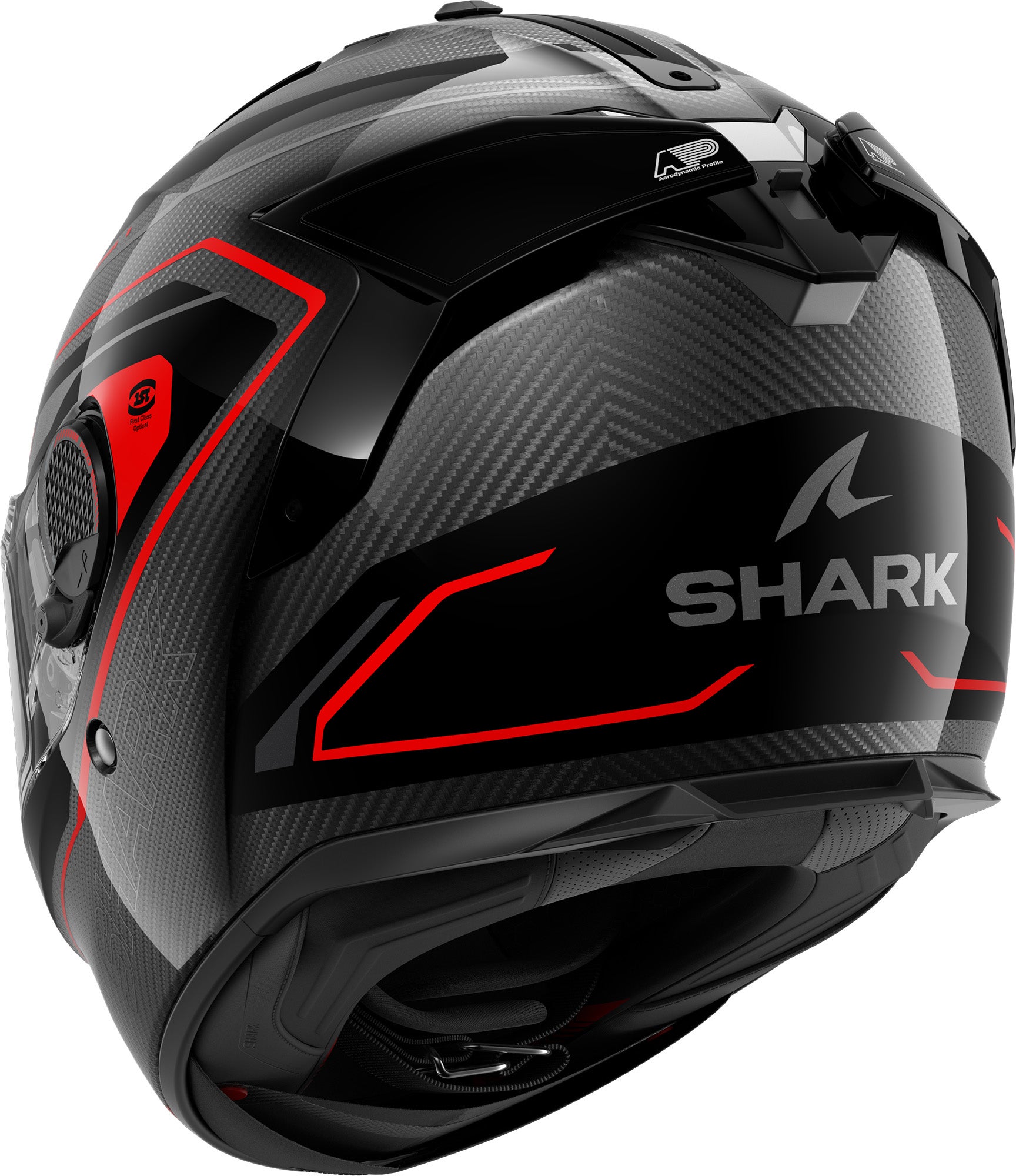 Shark Spartan GT Pro Carbon Silicium 2 Cască Roșu/argintiu S (55/56) Figura 2