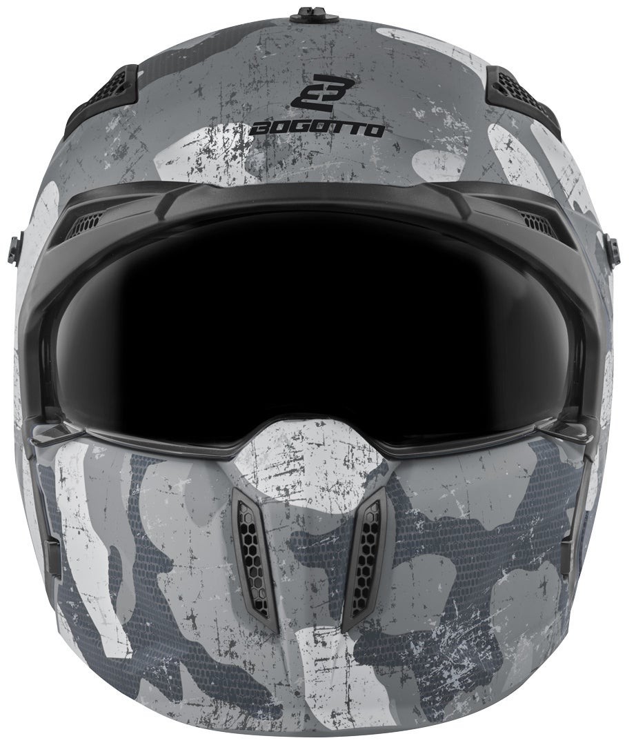 Bogotto Radic Camo 22.06 Helmet white matt S Figure 8