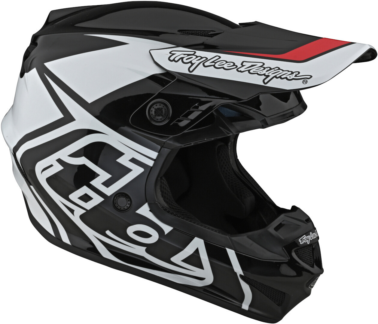 Troy Lee Designs GP Overload Motorcross helm zwart/wit M Figuur 3