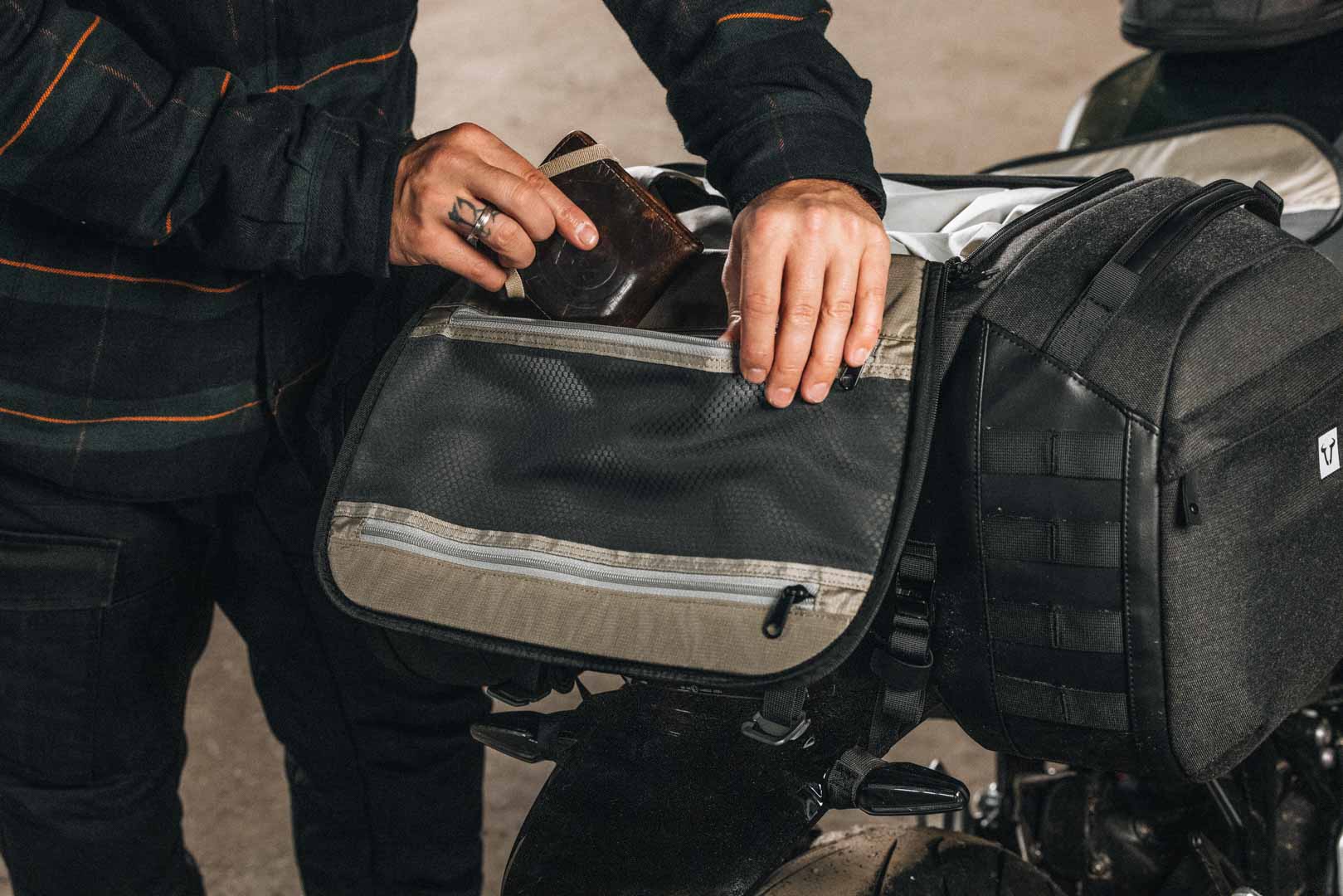Geantă SW-Motech Legend Gear LR5 - Neagră. 52 l. Figura 5