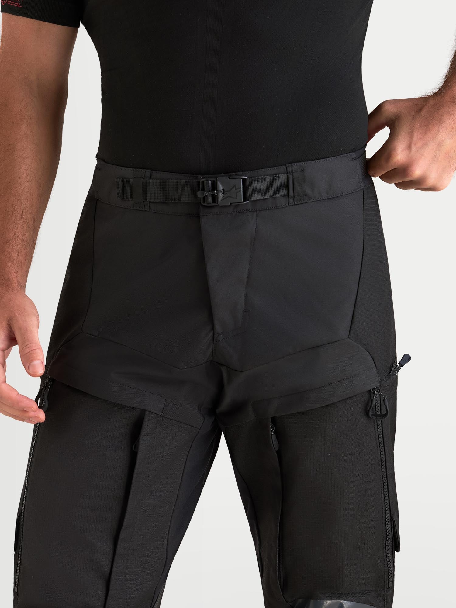 Alpinestars Harok V2 Drystar vandtætte motorcykeltekstilbukser Sort XL Figur 8
