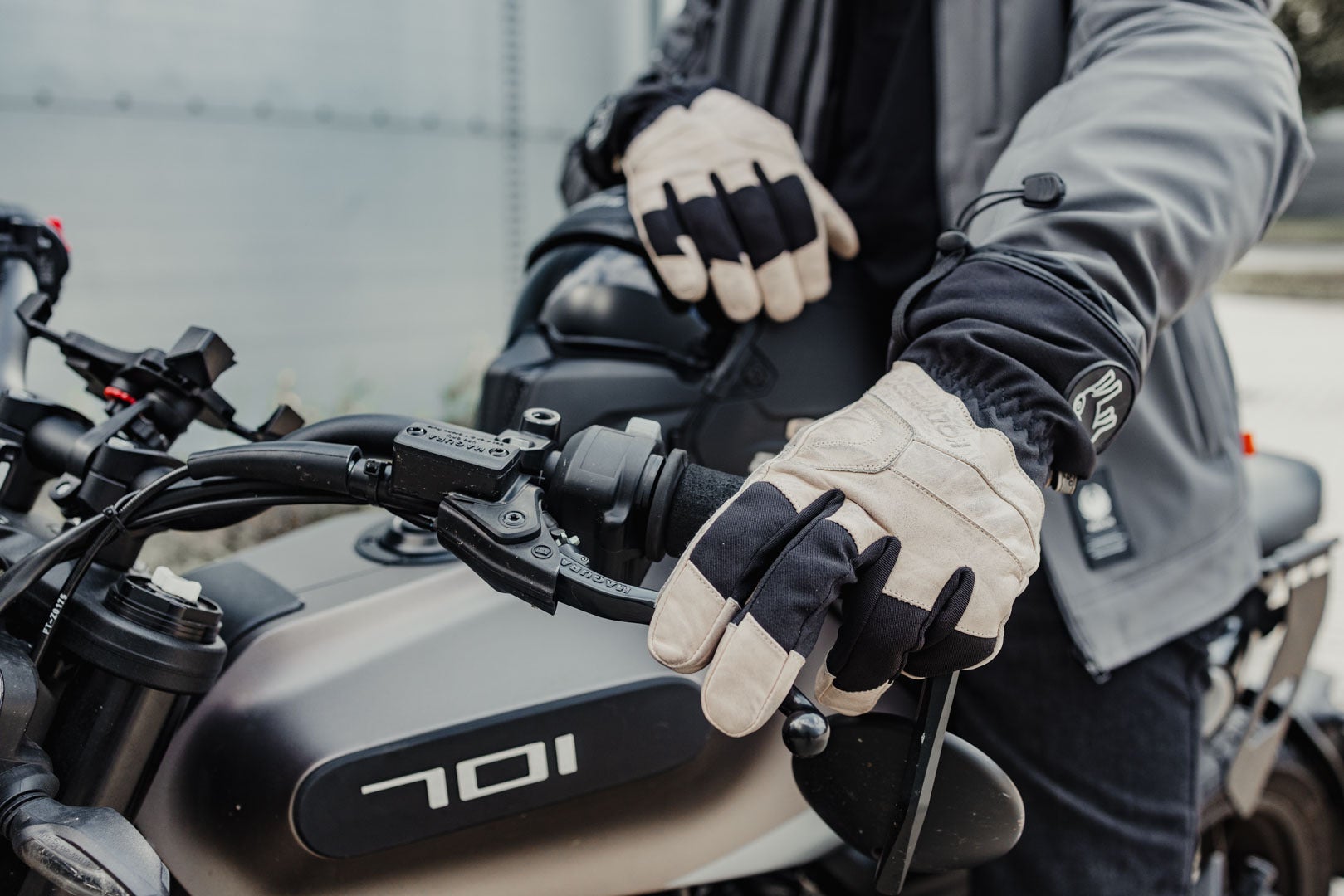HolyFreedom Winter Estremo Motorrad Handschuhe L Abbildung 2