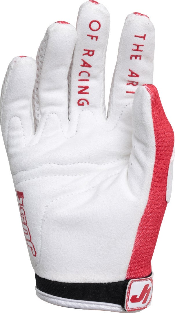 Just1 J-Force X Luvas de motocross vermelho/branco S Figura 2
