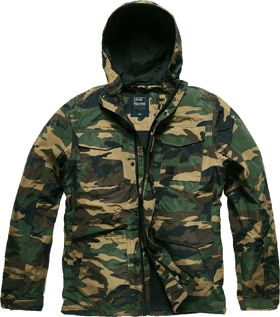 Vintage Industries Levin Jacket camouflage L Figure 1