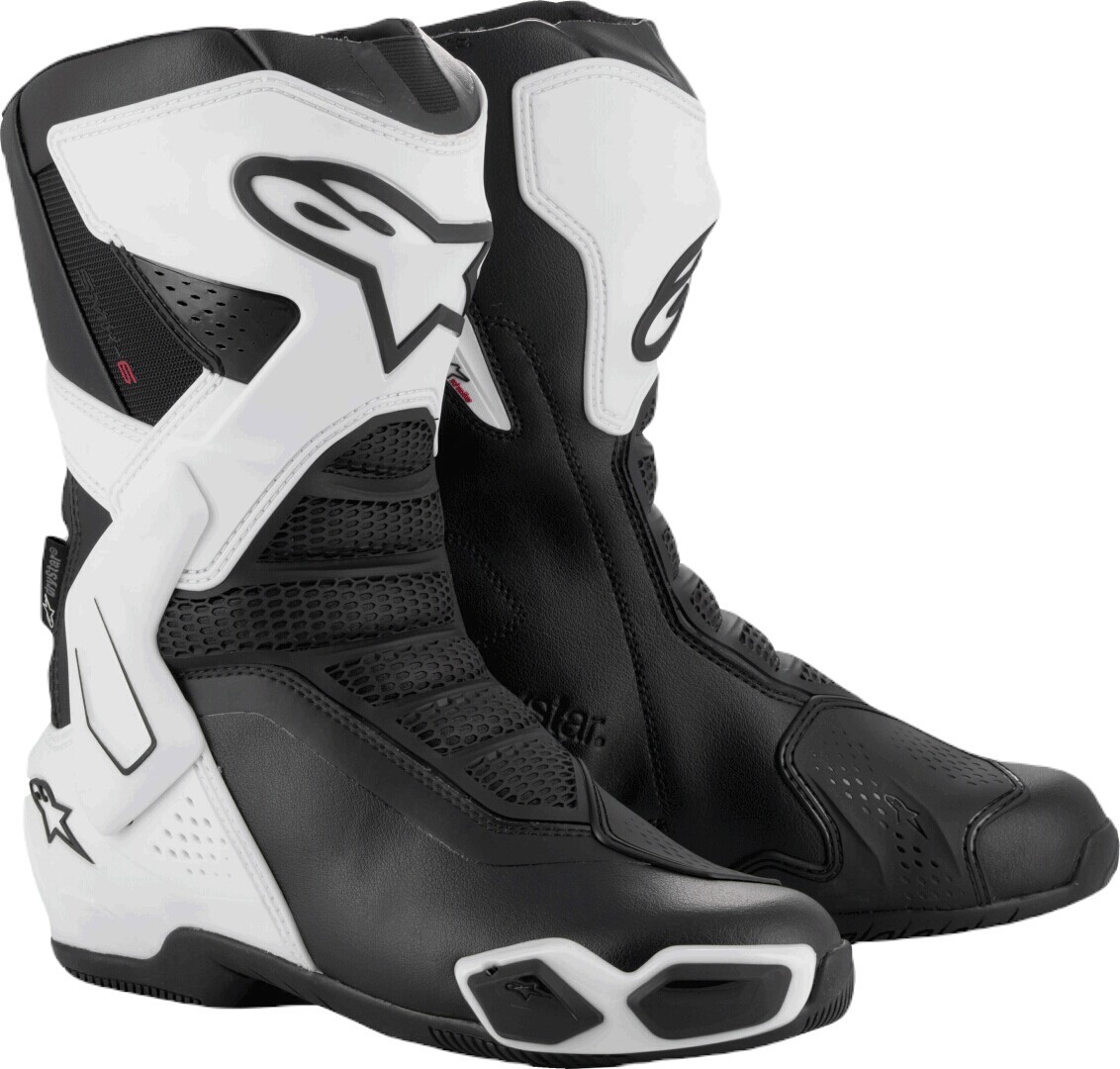 Alpinestars Stella SMX-6 Drystar® v3 Cizme impermeabile pentru motociclete pentru femei Alb/Negru 38 Figura 1