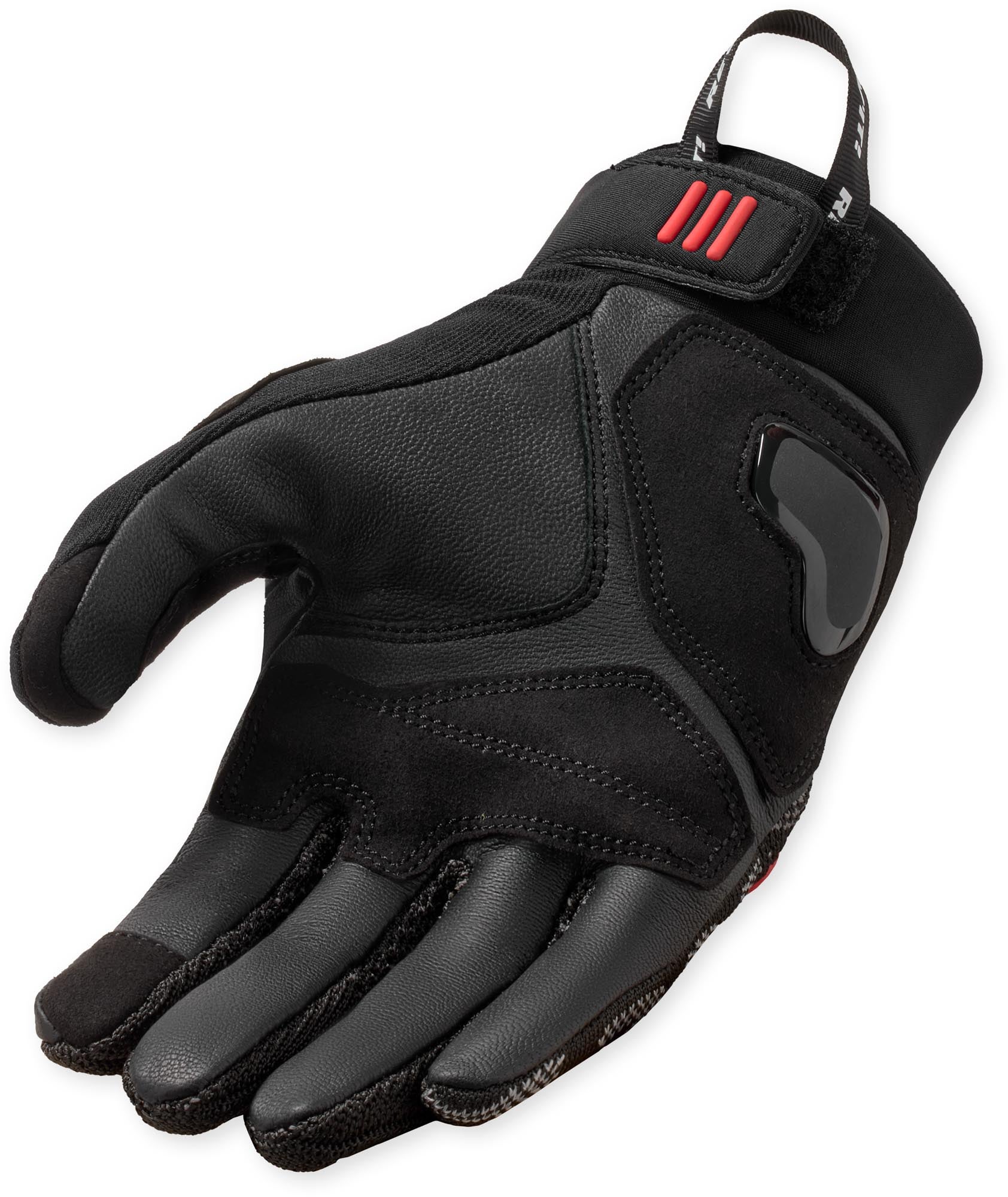 Revit Hyperspeed 3 Motorcykelhandsker sort/neonrød 2XL Figur 3