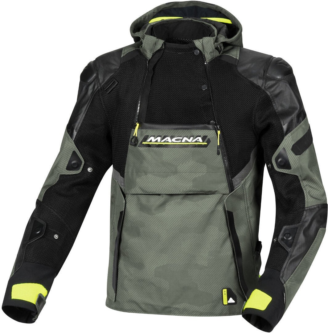 Macna Bradical Camo waterproof Motorcycle Textile Jacket green/camouflage XXL Figure 3