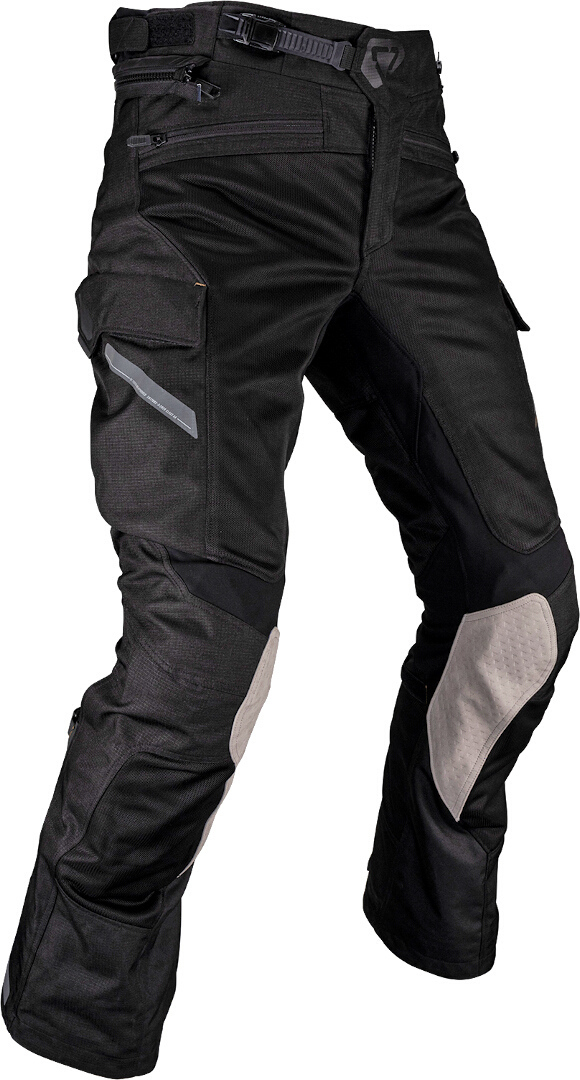 Leatt ADV FlowTour 7.5 waterproof Motorcycle Textile Pants dark grey L Figure 1