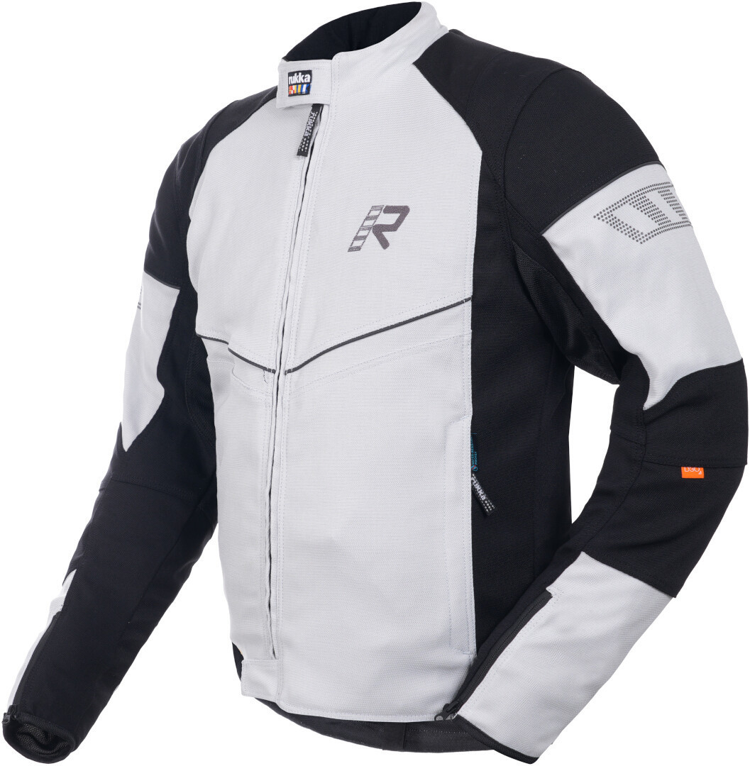 Rukka AirGobi 2.0 Motorrad Textiljacke hellgrau/schwarz 66 Abbildung 1