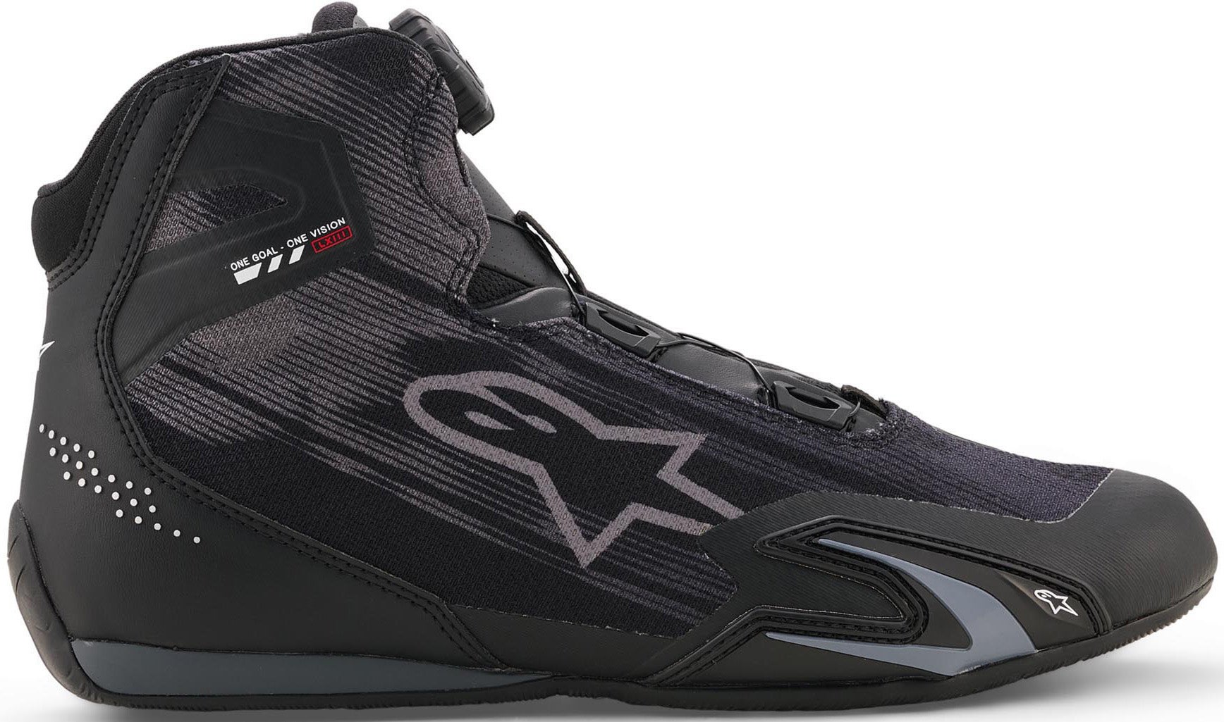 Alpinestars Celer Superair Motorrad Schuhe schwarz/dunkelgrau 7,5 Abbildung 4