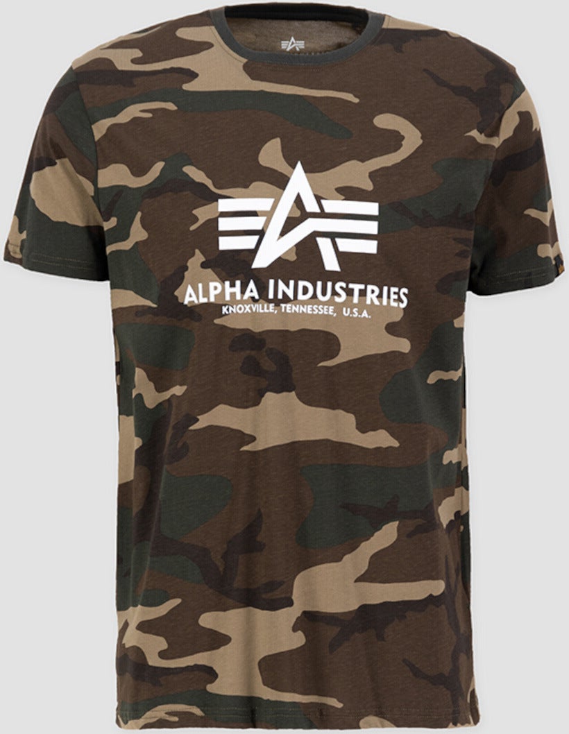 Alpha Industries Basic Camo T-Shirt Camouflage 3XL Figure 1