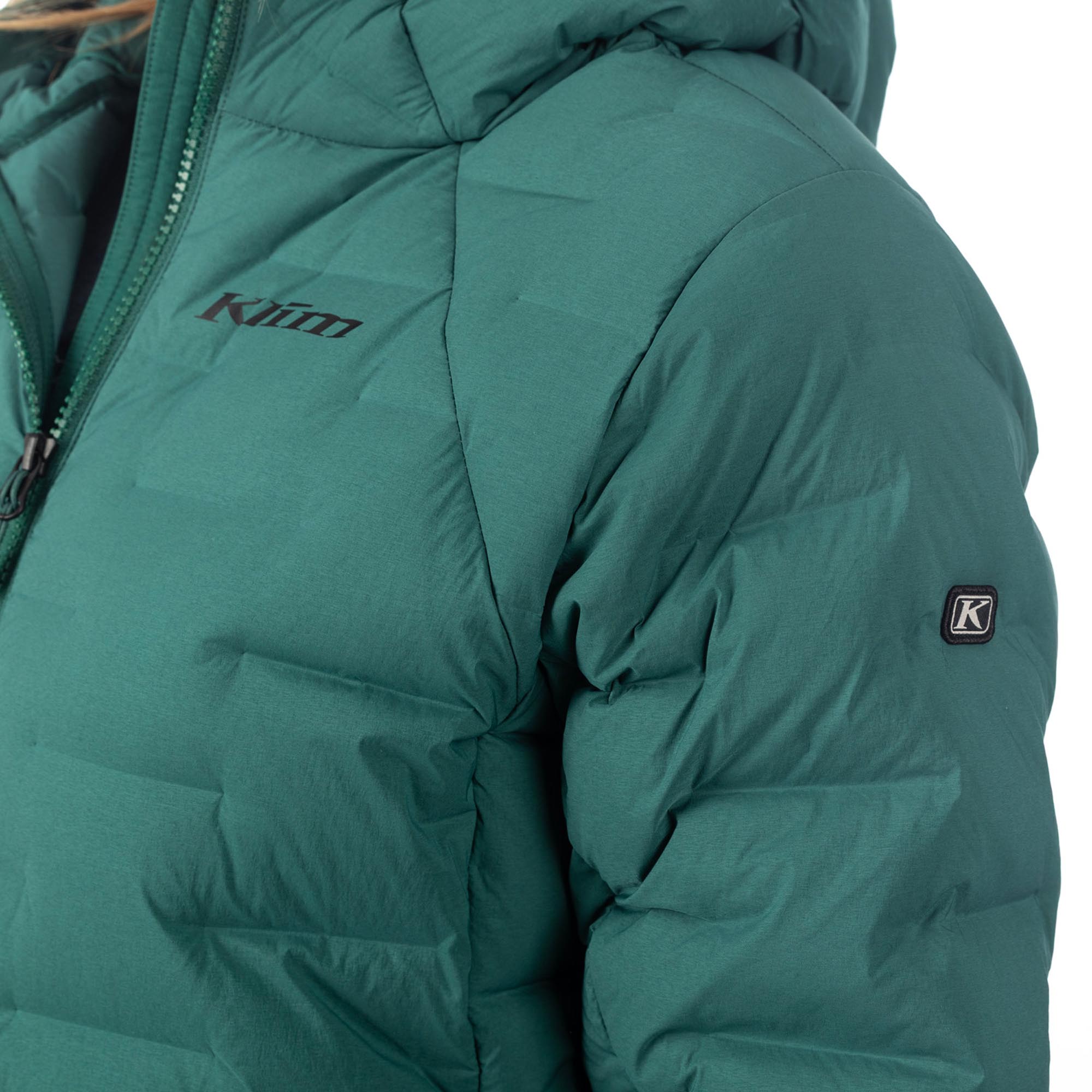 Klim Luna Stretch Dames Donsenjas groen XL Figuur 6
